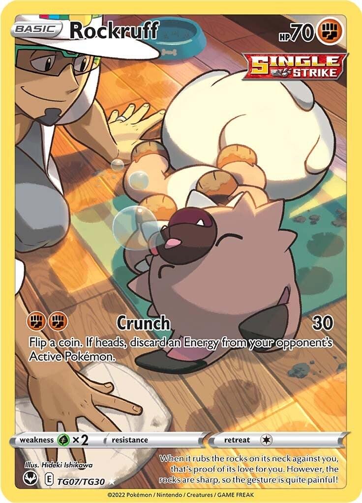 Rockruff UR (TG07/TG30) Silver Tempest