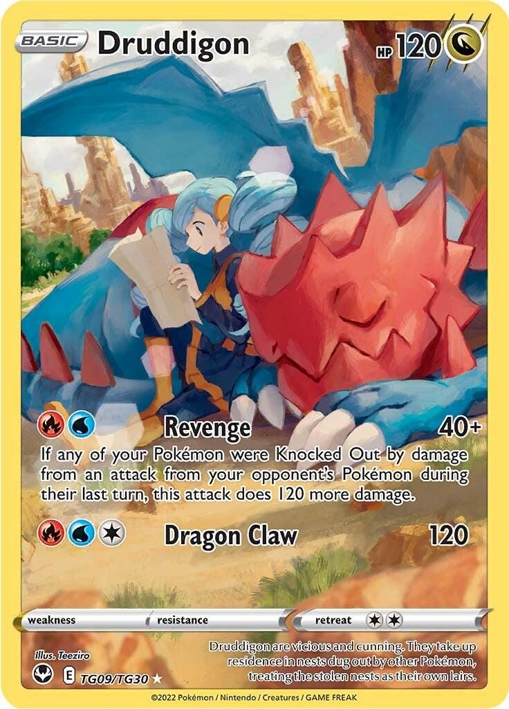 Druddigon UR (TG09/TG30) Silver Tempest
