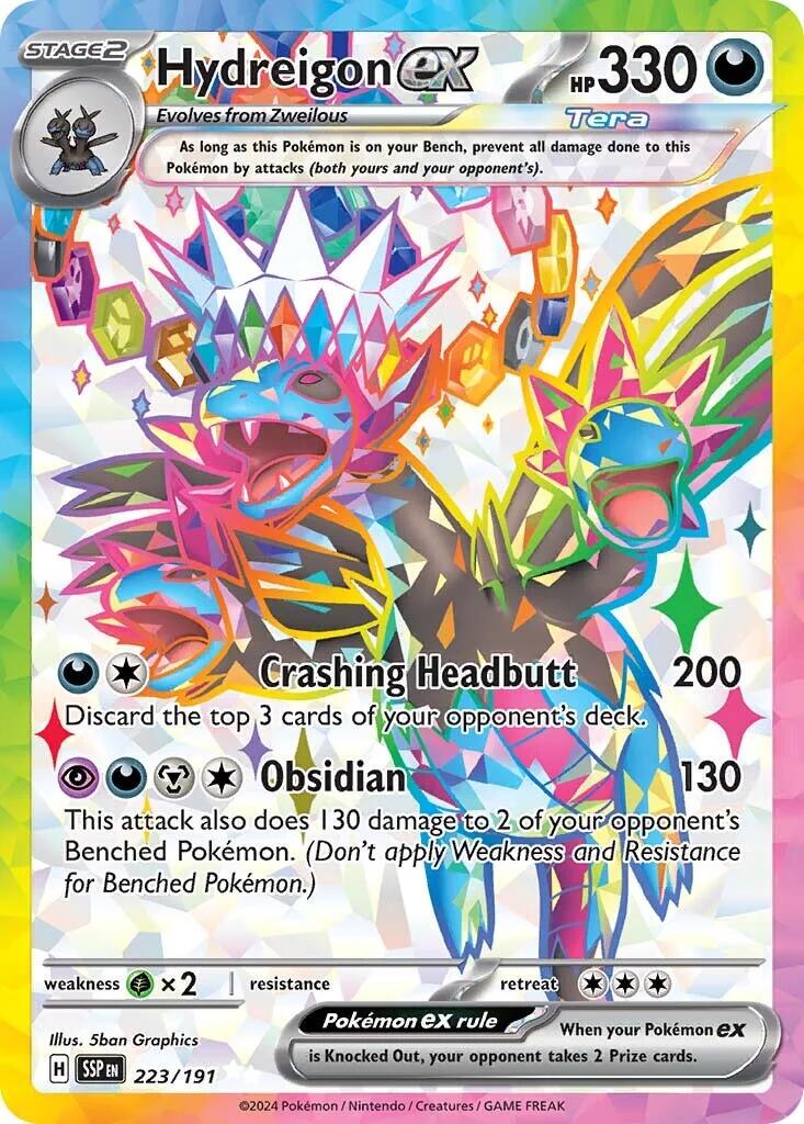 Hydreigon ex UR (223/191) Surging Sparks