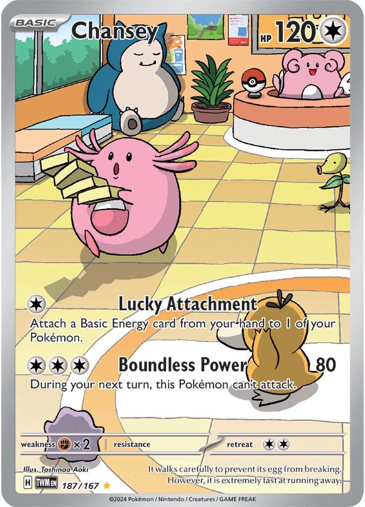 Chansey IR (187/167) Twilight Masquerade
