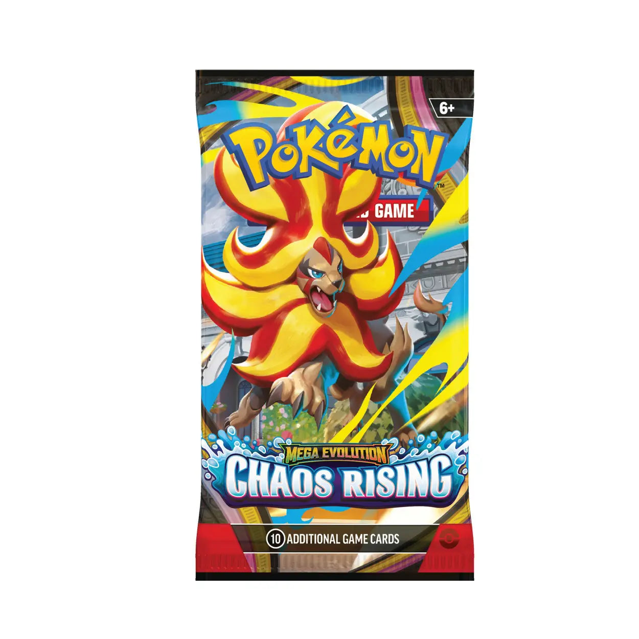 Pokémon Mega Evolutions: Chaos Rising booster pack