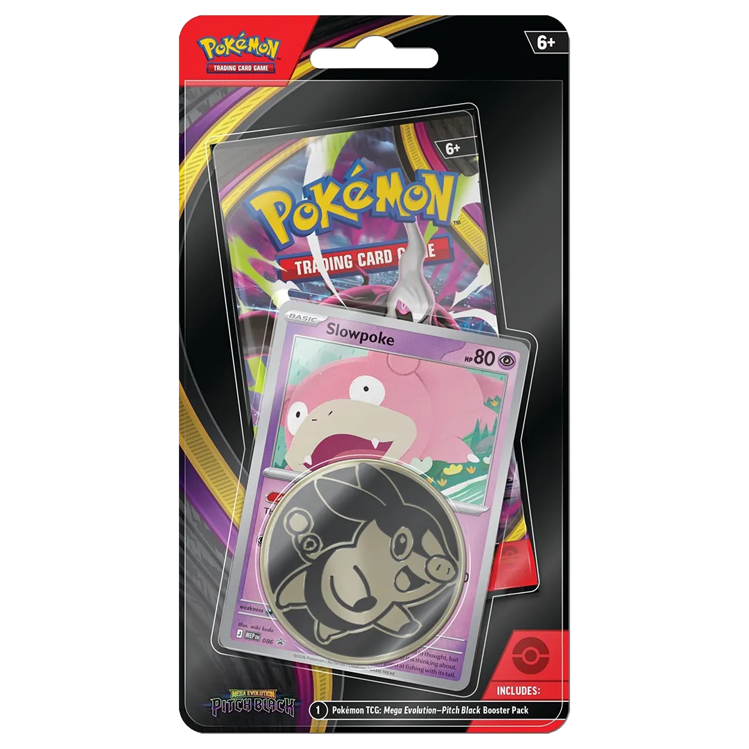 Pokémon Mega Evolution: Pitch Black - Checklane Blister [Slowpoke]
